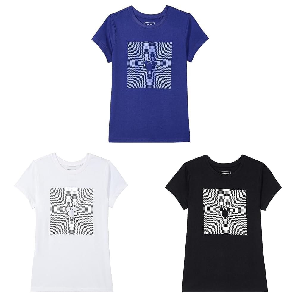 Amazon Brand – Symbol Girls Printed Round Neck | Half Sleeves T-Shirt – 100% Soft & Pure Cotton || Original Disney Character T-Shirt for Girls (Pack of 3) offers donot miss Amazon Brand – Symbol Girls Printed Round Neck | Half Sleeves T-Shirt – 100% Soft & Pure Cotton || Original Disney Character T-Shirt for Girls (Pack of 3) offers donot miss
