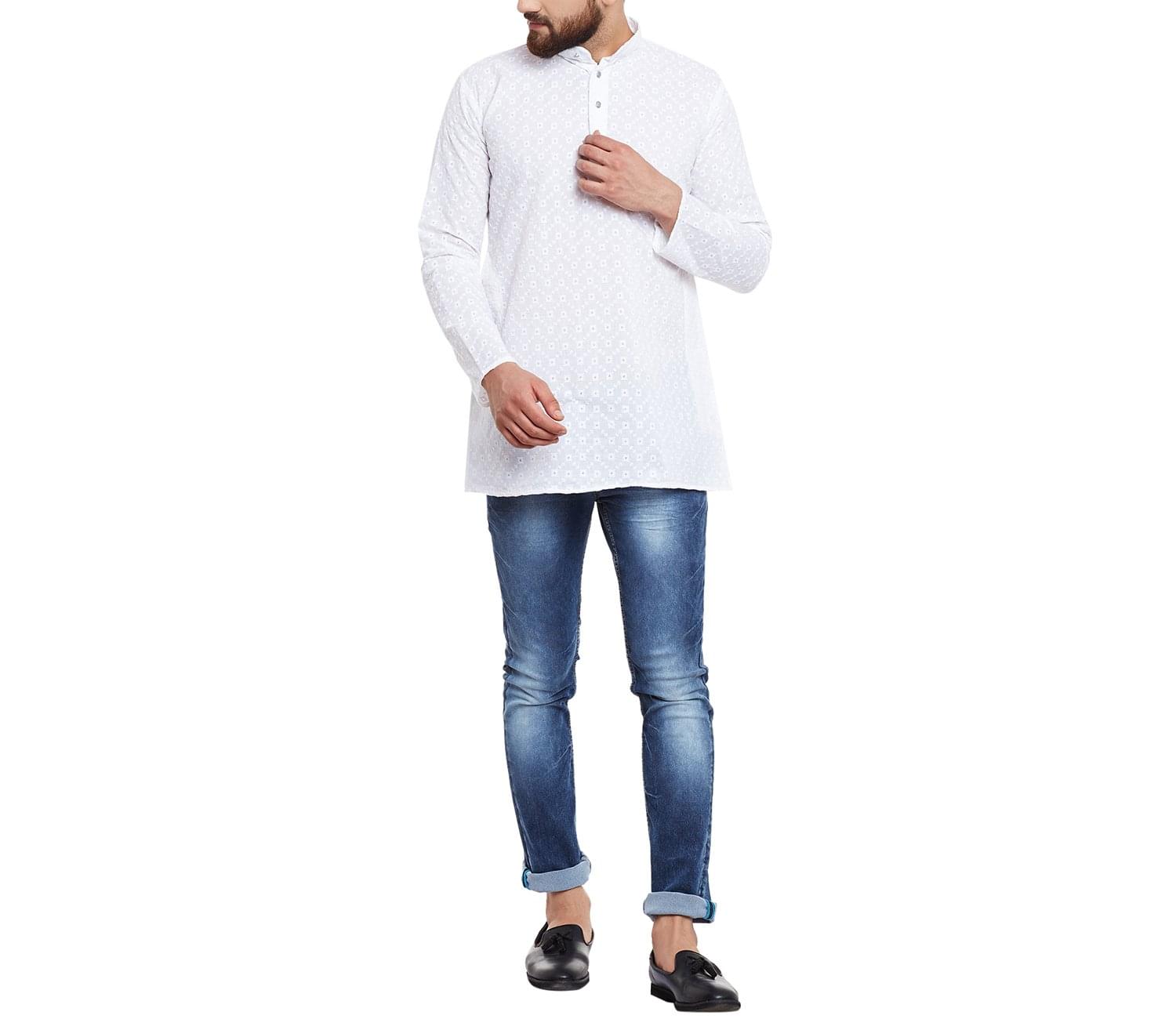 SOJANYA (Since 1958, Mens Short Kurta, 100% Chicken Cotton offers donot miss SOJANYA (Since 1958, Mens Short Kurta, 100% Chicken Cotton offers donot miss